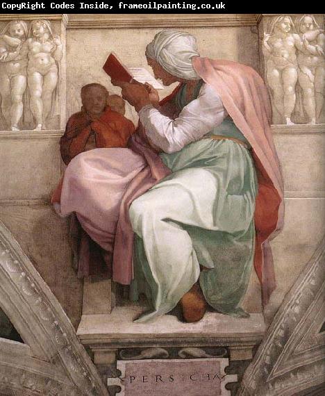 Michelangelo Buonarroti he Persian Sibyl